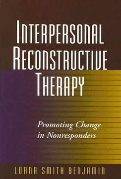 portada interpersonal reconstructive therapy: promoting change in nonresponders