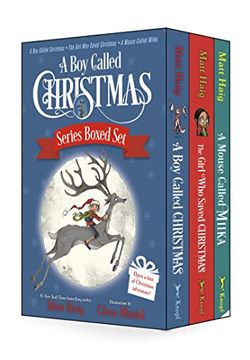 portada A Boy Called Christmas Series Boxed Set: A Boy Called Christmas; The Girl Who Saved Christmas; A Mouse Called Miika (en Inglés)