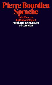 portada Schriften: Band 9: Sprache. Schriften zur Kultursoziologie 1 (Suhrkamp Taschenbuch Wissenschaft) (in German)