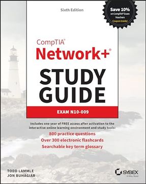 portada Comptia Network+ Study Guide: Exam N10-009 (Sybex Study Guide) (en Inglés)