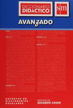 portada Dicc. Didáctico Avanzado(Sm Cons) (in Spanish)