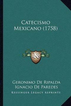 portada Catecismo Mexicano (1758)