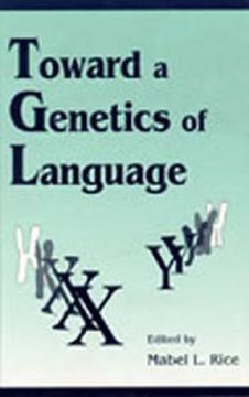 portada toward a genetics of language (en Inglés)