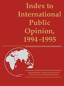 portada Index to International Public Opinion, 1994-1995 (in English)