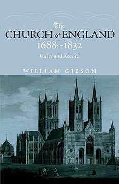 portada the church of england 1688-1832: unity and accord (en Inglés)