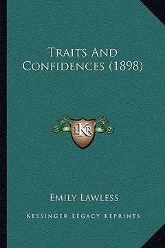 portada traits and confidences (1898) (en Inglés)