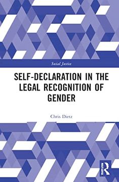 portada Self-Declaration in the Legal Recognition of Gender (Social Justice) (en Inglés)