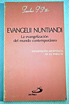 portada Evangelii nuntiandi: La evangelización del mundo contemporáneo: exhortación apostólica de Pablo VI (Encíclicas-documentos)