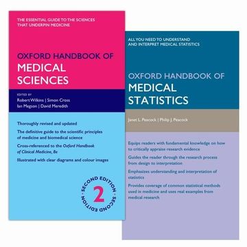 portada Oxford Handbook of Medical Science 2e and Oxford Handbook of Medical Statistics 2e Pack (Oxford Medical Handbooks) (en Inglés)