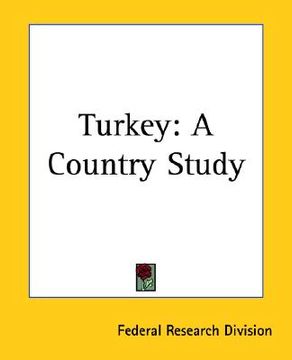 portada turkey: a country study (in English)