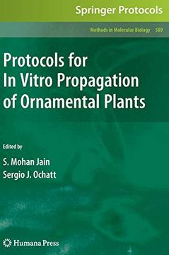 portada Protocols for in Vitro Propagation of Ornamental Plants (Methods in Molecular Biology) 