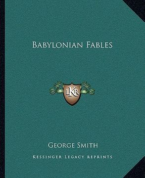 portada babylonian fables (in English)