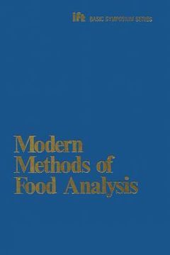 portada Modern Methods of Food Analysis (en Inglés)