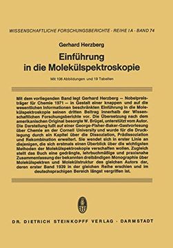 portada Einführung in die Molekülspektroskopie: Die Spektren und Strukturen von Einfachen Freien Radikalen (in German)