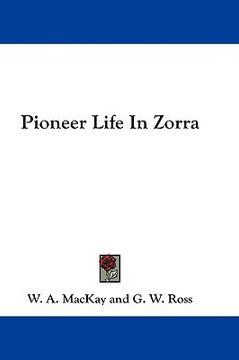 portada pioneer life in zorra (en Inglés)
