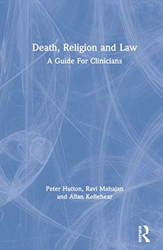 portada Death, Religion and Law: A Guide for Clinicians (en Inglés)