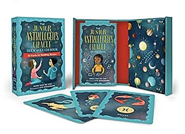 portada The Junior Astrologer's Oracle Deck and Guidebook: 44 Cards for Budding Mystics (The Junior Handbook Series) (en Inglés)