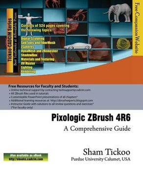 portada Pixologic ZBrush 4R6: A Comprehensive Guide (en Inglés)