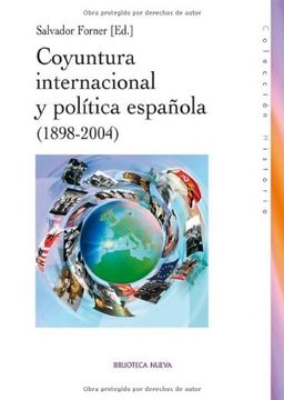portada Coyuntura internacional y política española (1898-2004) (in Spanish)
