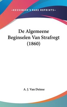 portada De Algemeene Beginselen Van Strafregt (1860)