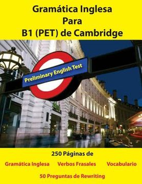 portada Gramatica Inglesa Para B1 (PET) de Cambridge