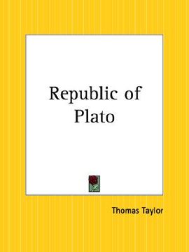 portada republic of plato (en Inglés)
