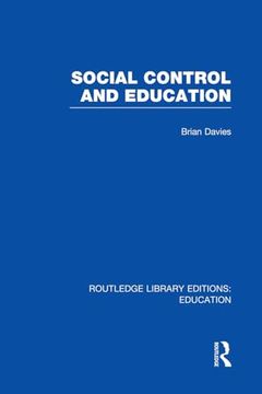 portada Social Control and Education (Rle edu l) (en Inglés)