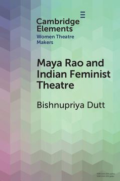 portada Maya rao and Indian Feminist Theatre (en Inglés)
