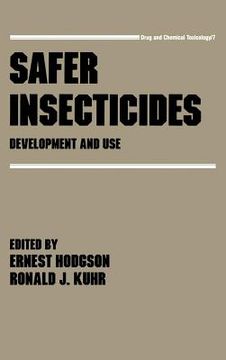 portada safer insecticides development and use: development and use (en Inglés)
