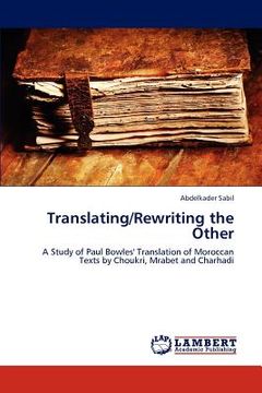 portada translating/rewriting the other (in English)