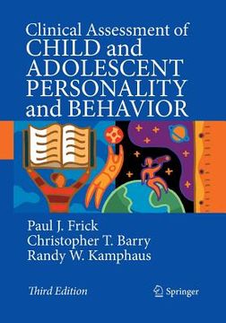 portada Clinical Assessment Of Child And Adolescent Personality And Behavior (en Inglés)
