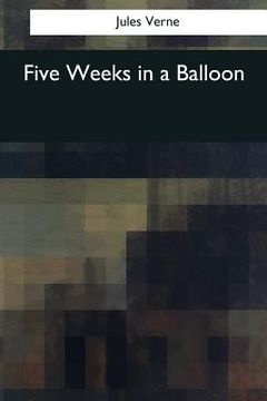 portada Five Weeks in a Balloon (en Inglés)