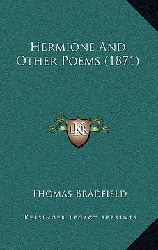 portada hermione and other poems (1871) (en Inglés)