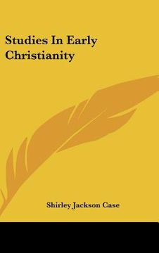 portada studies in early christianity (en Inglés)