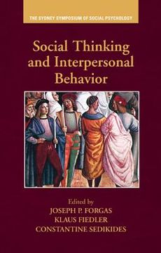 portada social thinking and interpersonal behavior
