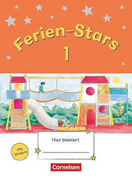 portada Ferien-Stars: 1. Schuljahr - Übungsheft: Mit Lösungen (en Alemán)