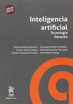 portada Inteligencia Artificial Tecnología Derecho (in Spanish)