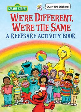 portada We'Re Different, We'Re the Same a Keepsake Activity Book (Sesame Street) (in English)