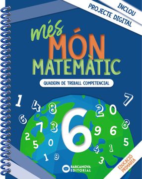 portada Més món Matemàtic 6 Quaderns de Treball de Competències Bàsiques 