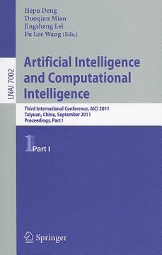portada artificial intelligence and computational intelligence