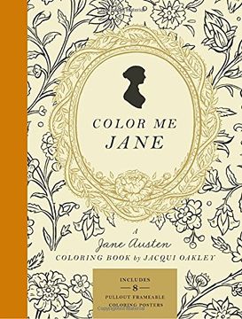 portada Color me Jane: A Jane Austen Adult Coloring Book (en Inglés)