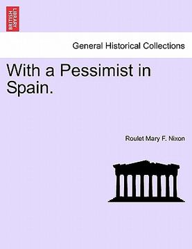 portada with a pessimist in spain. (en Inglés)