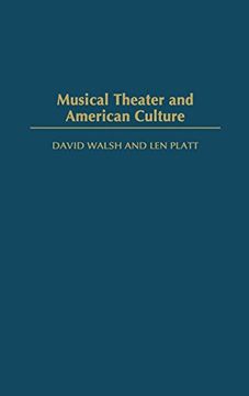 portada Musical Theater and American Culture 