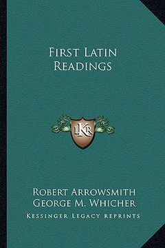 portada first latin readings (en Inglés)