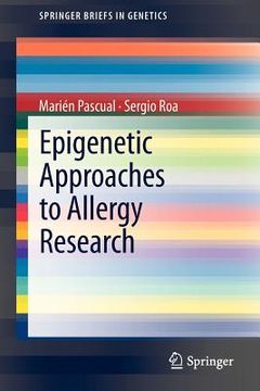 portada epigenetic approaches to allergy research (en Inglés)