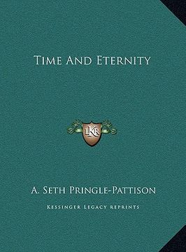 portada time and eternity (en Inglés)