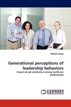 portada generational perceptions of leadership behaviors (en Inglés)