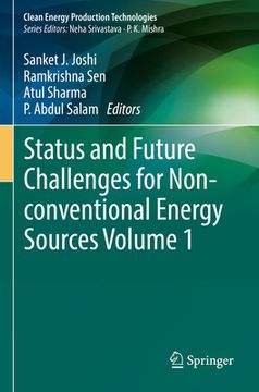 portada Status and Future Challenges for Non-Conventional Energy Sources Volume 1 (en Inglés)