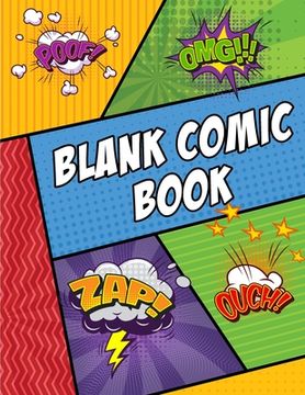 portada Blank Comic Book (en Inglés)