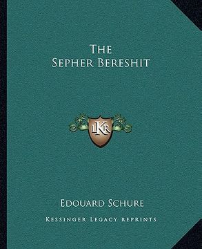 portada the sepher bereshit (en Inglés)